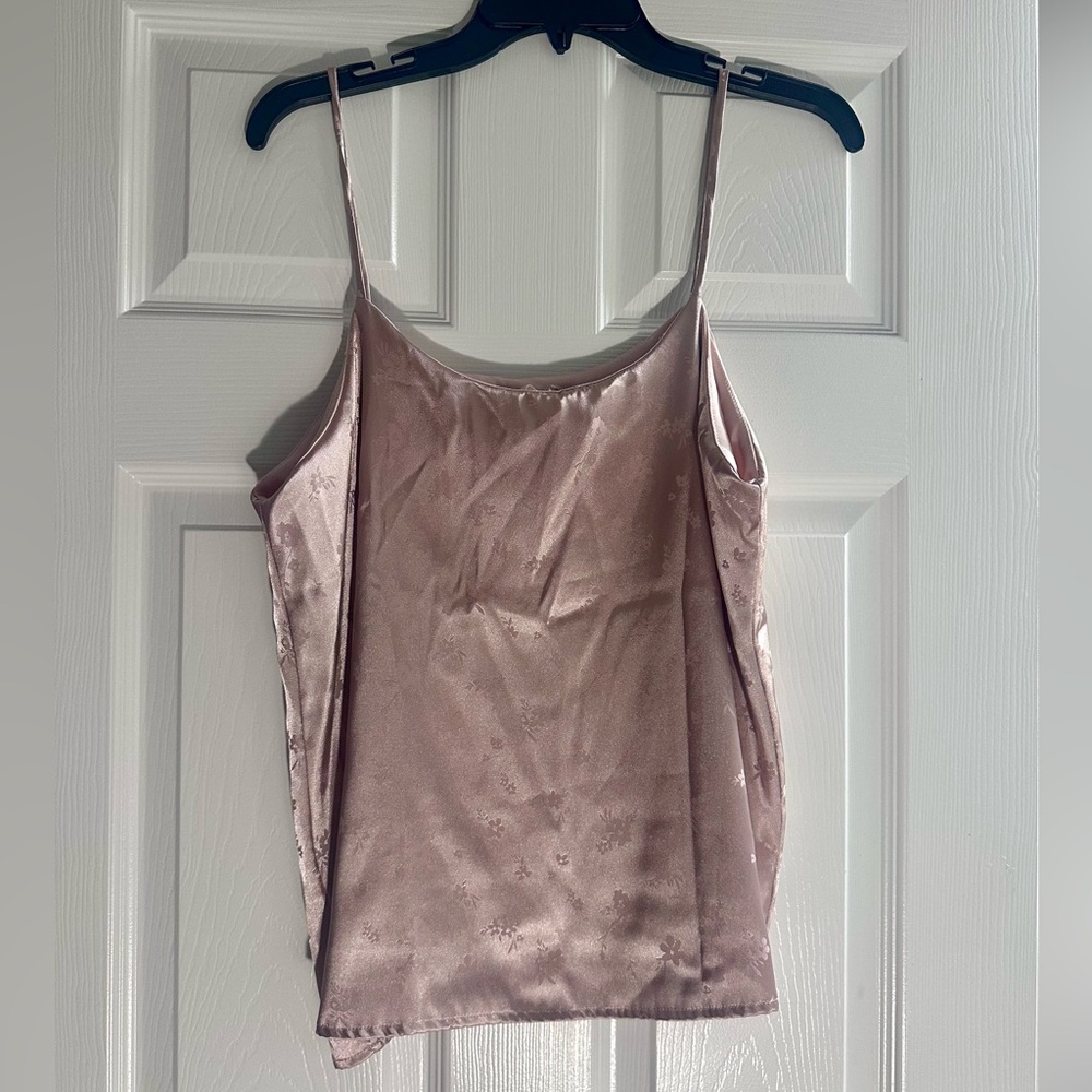 Altar'd State Pink Satin Tank